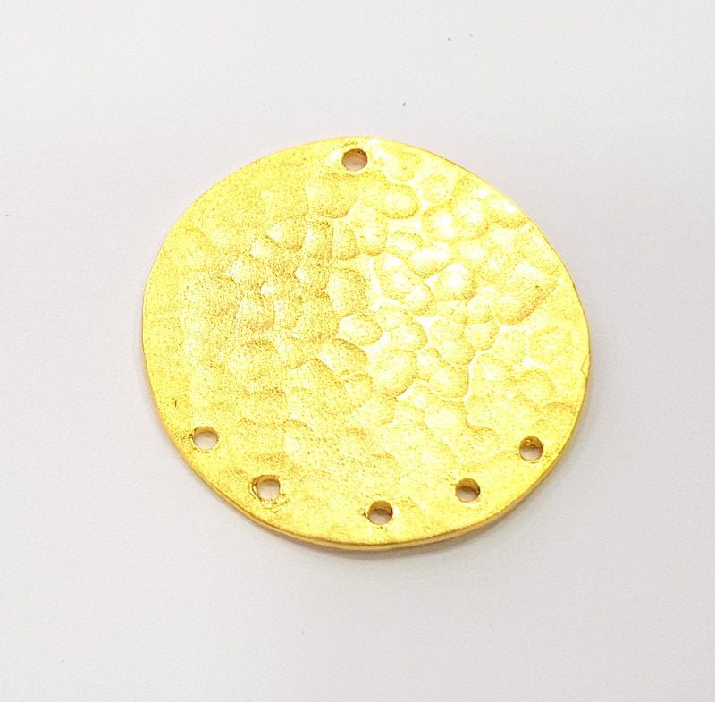 Gold Plated Connector Gold Plated Brass Charms (30mm)  G8903
