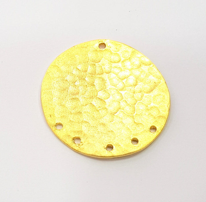 Gold Plated Connector Gold Plated Brass Charms (30mm)  G8903