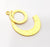 Gold Charm Gold Plated Charms  (47x34mm)  G8911