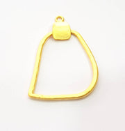 Gold Charm Gold Plated Charms  (52x35mm)  G8912