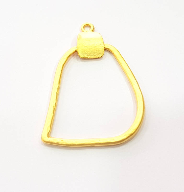 Gold Charm Gold Plated Charms  (52x35mm)  G8912