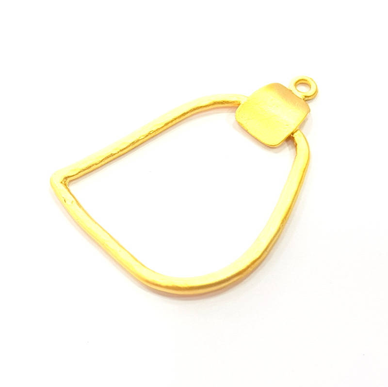 Gold Charm Gold Plated Charms  (52x35mm)  G8912