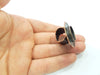 Copper Ring Blank inlay Ring Blank Mosaic Ring Bezel Base Settings Cabochon Mountings (20mm blank ) Antique Copper Plated Brass G8995