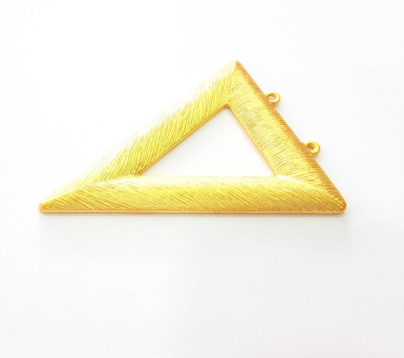 Triangle Pendant Gold Plated Pendant (76x63mm)  G7246