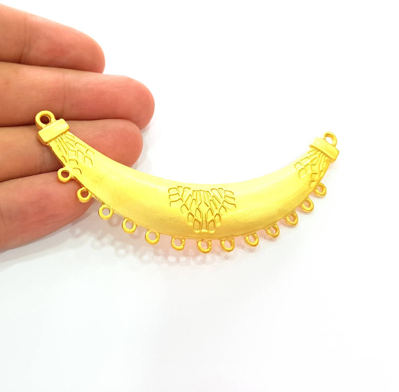 Gold Pendant Collar Pendant Gold Plated Pendant (89x19mm)  G8450