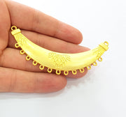 Gold Pendant Collar Pendant Gold Plated Pendant (89x19mm)  G8450