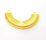 Gold Pendant Collar Pendant Gold Plated Pendant (76x16mm)  G8451