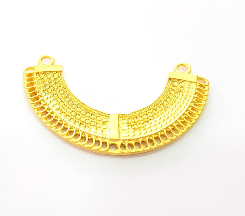 Gold Pendant Collar Pendant Gold Plated Pendant (76x16mm)  G8451