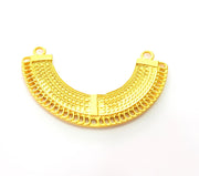 Gold Pendant Collar Pendant Gold Plated Pendant (76x16mm)  G8451