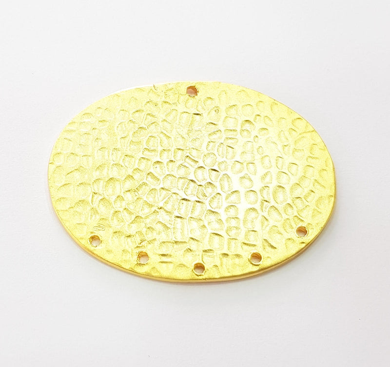 Gold Plated Connector Gold Plated Brass Charms (42x32mm)  G8484