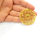 Gold Pendant Pendant Gold Plated Pendant (49mm)  G8502