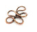 Antique Copper Pendant Antique Copper Plated Pendant (53x38mm) G8522