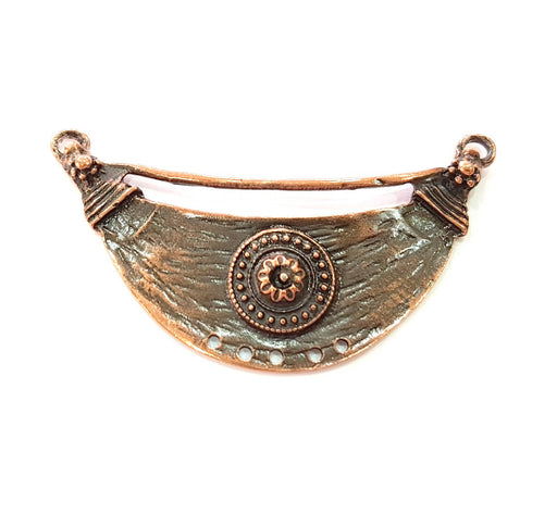 Antique Copper Pendant Antique Copper Plated Pendant (81x33mm) G8692