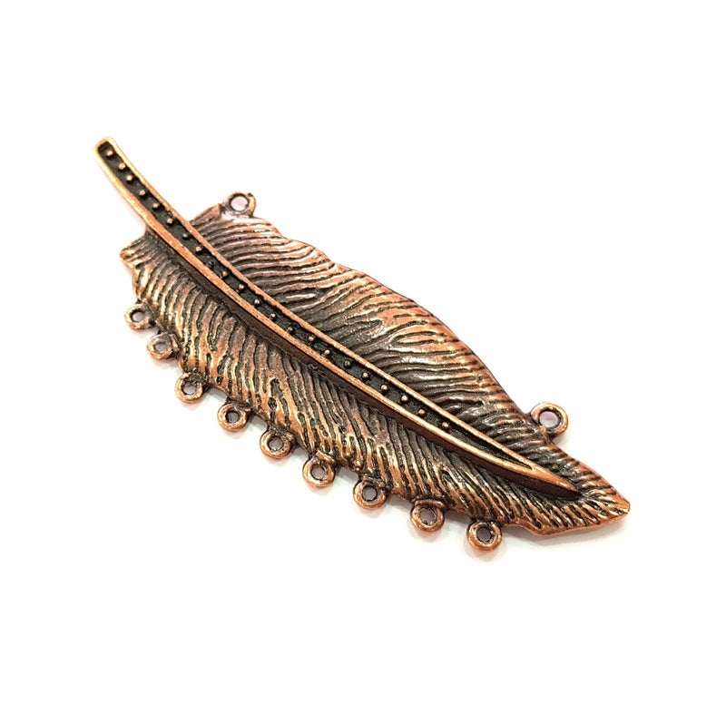 Antique Copper Pendant Antique Copper Plated Pendant (93x32mm) G11841