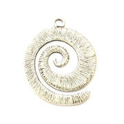 Silver Pendant Antique Silver Plated Pendants (60x59mm)  G9122