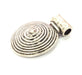 Silver Pendant Antique Silver Plated Pendants (57x41mm)  G9132