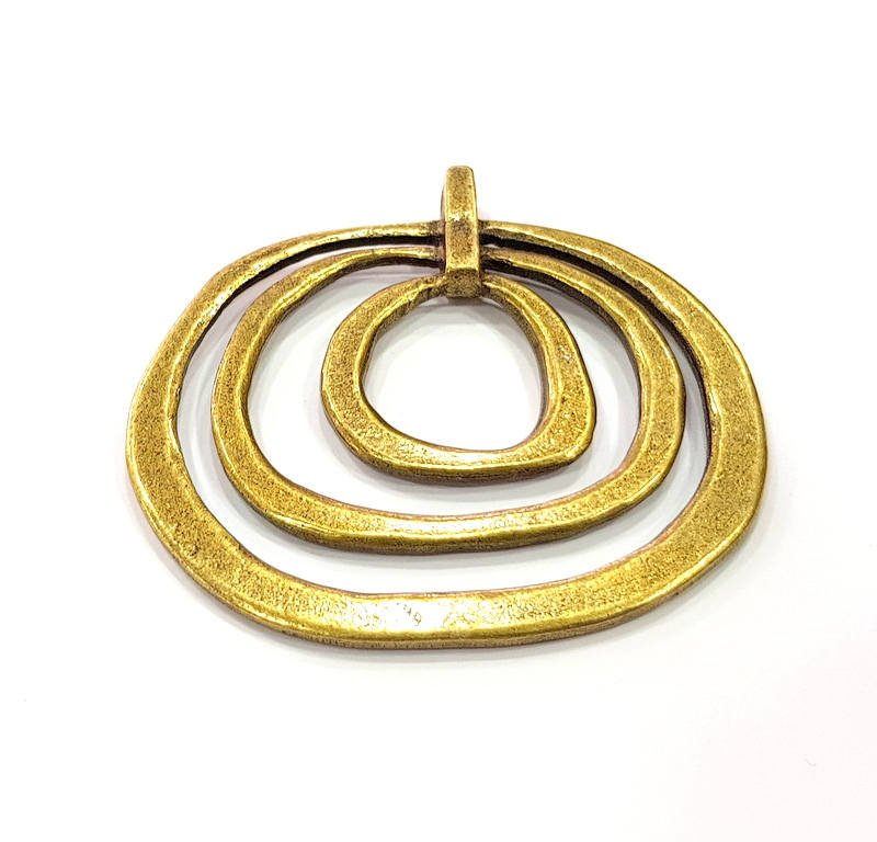 Antique Bronze Pendant Antique Bronze Plated Pendant ( 58x53mm) G9144