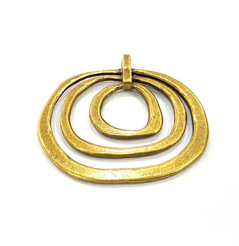 Antique Bronze Pendant Antique Bronze Plated Pendant ( 58x53mm) G9144