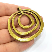 Antique Bronze Pendant Antique Bronze Plated Pendant ( 58x53mm) G9144