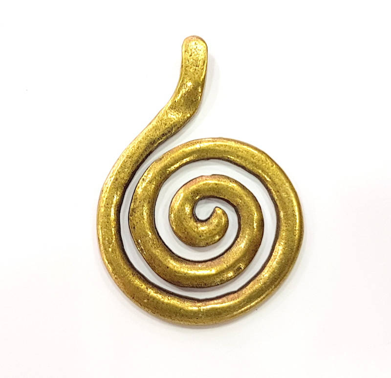 Antique Bronze Pendant Antique Bronze Plated Pendant ( 53x37mm) G9146