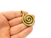 Antique Bronze Pendant Antique Bronze Plated Pendant ( 53x37mm) G9146