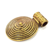 Antique Bronze Pendant Antique Bronze Plated Pendant ( 57x41mm) G17439