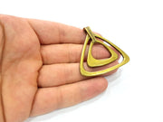 Antique Bronze Pendant Antique Bronze Plated Pendant ( 52x52mm) G9148