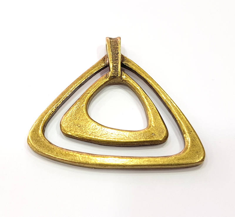 Antique Bronze Pendant Antique Bronze Plated Pendant ( 52x52mm) G9148