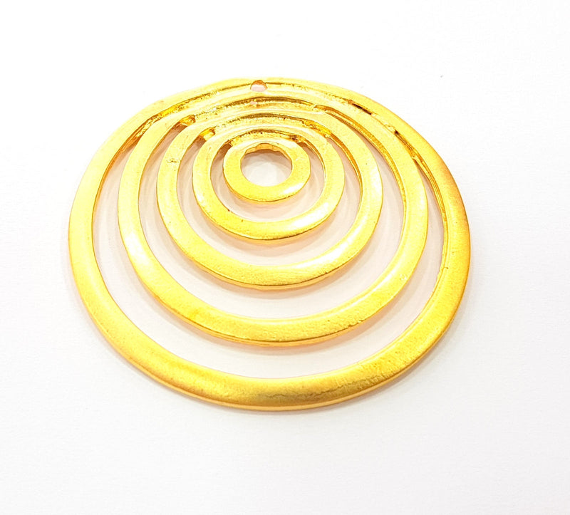 Gold Pendant Gold Plated Pendant (45mm)  G14369