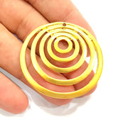 Gold Pendant Gold Plated Pendant (45mm)  G14369