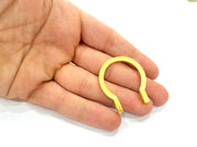 Gold Connector Gold Plated Connector Pendant (40x35mm)  G8575