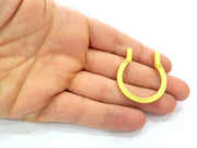 Gold Connector Gold Plated Connector Pendant (40x35mm)  G8575