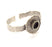 Silver Bracelet Blanks Bangle Blanks Cuff Blanks Adjustable Hammered Bracelet Blank Antique Silver Plated Brass ( 10mm Blanks ) G9153