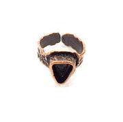 Copper Ring Settings inlay Ring Blank Mosaic Ring Bezel Base Cabochon Mountings (9x7mm blank ) Antique Copper Plated Brass G9169