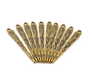 10 Antique Bronze Charm Antique Bronze Plated Charm (39x5mm) G8582