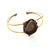 Bracelet Blanks Bangle Blanks Cuff Blanks Adjustable Bracelet Blank Antique Bronze Plated Brass ( 25x18mm Blanks ) G8595