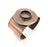 Copper Bracelet Blanks Bangle Blanks Cuff Blanks Adjustable Hammered Bracelet Blank Antique Copper Plated Brass (20mm Blanks ) G9182
