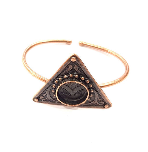 Copper Bracelet Blanks Bangle Blanks Cuff Blanks Adjustable Bracelet Blank Antique Copper Plated Brass (14mm Blanks ) G9264
