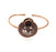 Copper Bracelet Blanks Bangle Blanks Cuff Blanks Adjustable Bracelet Blank Antique Copper Plated Brass (10mm Blanks ) G9265