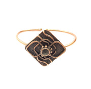 Copper Bracelet Blanks Bangle Blanks Cuff Blanks Adjustable Bracelet Blank Antique Copper Plated Brass (6mm Blanks ) G9266