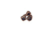 Copper Ring Settings inlay Ring Blank Mosaic Ring Bezel Base Cabochon Mountings (10mm,14x10mm,9x7mm blank) Antique Copper Plated Brass G9276