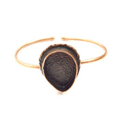 Copper Bracelet Blanks Bangle Blanks Cuff Blanks Adjustable Bracelet Blank Antique Copper Plated Brass (20x15mm Blanks ) G9280