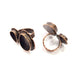Copper Ring Settings inlay Ring Blank Mosaic Ring Bezel Base Cabochon Mountings (14x10mm,20x15mm blank) Antique Copper Plated Brass G9390