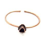 Copper Bracelet Blanks Bangle Blanks Cuff Blanks Adjustable Bracelet Blank Antique Copper Plated Brass (9x7mm Blanks ) G9415