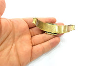 Hammered Bracelet Blanks Bangle Blanks Cuff Blanks Adjustable Bracelet Blank Antique Bronze Plated Brass (10mm Blanks) G8717