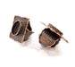 Copper Ring Blank inlay Ring Blank Mosaic Ring Bezel Base Settings Cabochon Mountings (18x13mm blank ) Antique Copper Plated Brass G8732
