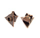 Copper Ring Blank inlay Ring Blank Mosaic Ring Bezel Base Settings Cabochon Mountings (10mm blank ) Antique Copper Plated Brass G8741