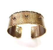 Hammered Bracelet Blanks Bangle Blanks Cuff Blanks Adjustable Bracelet Blank Antique Bronze Plated Brass  G8746