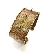 Hammered Bracelet Blanks Bangle Blanks Cuff Blanks Adjustable Bracelet Blank Antique Bronze Plated Brass  G8746