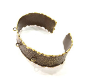 Hammered Bracelet Blanks Bangle Blanks Cuff Blanks Adjustable Bracelet Blank Antique Bronze Plated Brass  G13456